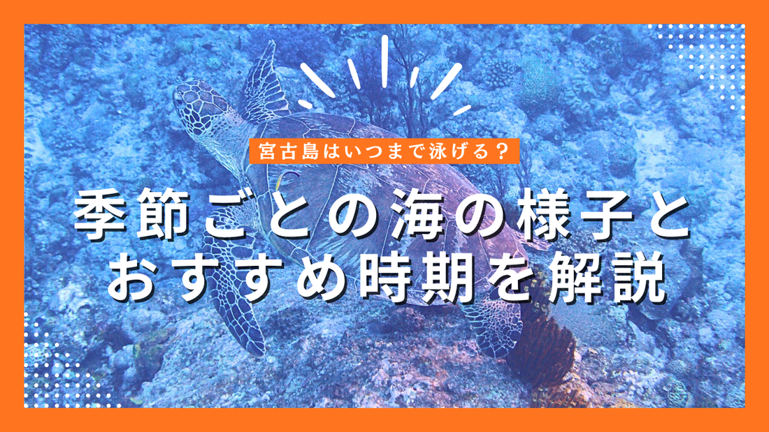宮古島はいつまで泳げる？季節ごとの海の様子とおすすめ時期を解説